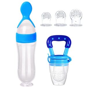 Silicon Spoon And Food Pacifier