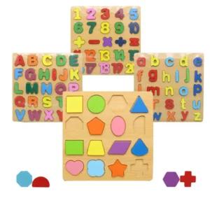 wooden puzzle board