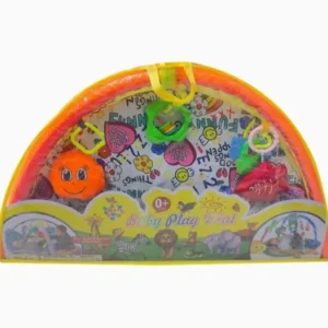 Ultra-soft non-toxic padded baby playmat for tummy time and sensory play